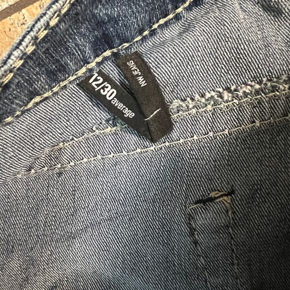 Nine West denim jeans, some stretch, women's size 12/30 - Picture 3 of 6